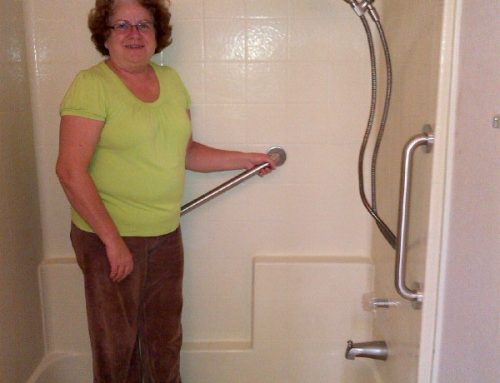 Two winners of Veteran’s Contest for Tub Conversion & Grab Bars