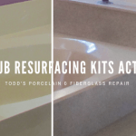 DIY bathroom bathtub resurfacing kits