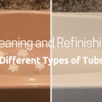Cleaning and refinishing different types of tubs