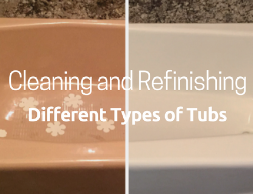 Cleaning and Refinishing Different Types of Tubs